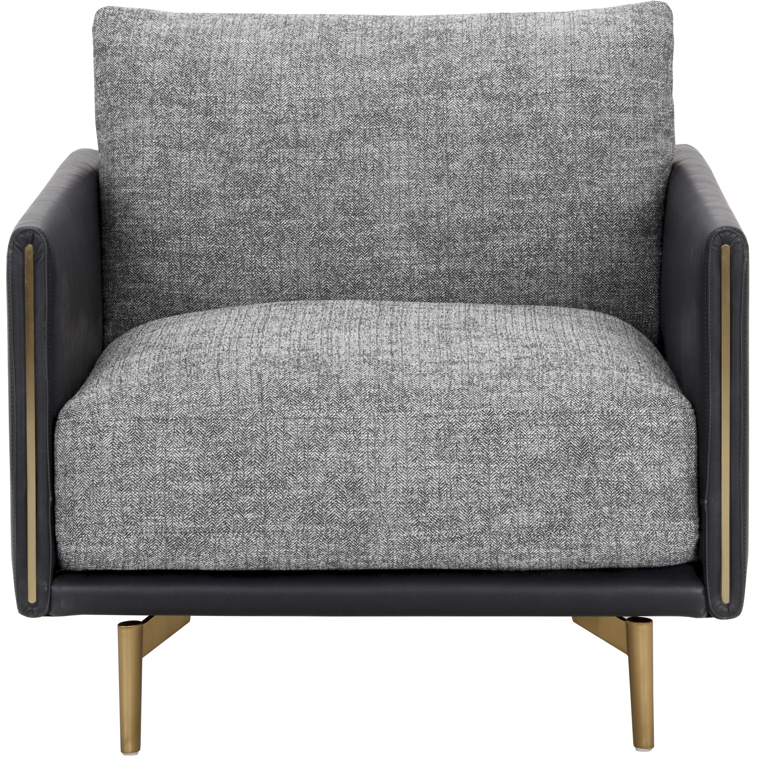 Ashi Nash Zebra / Coal Black Armchair